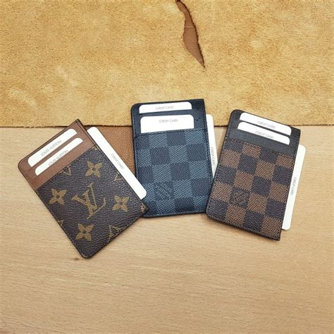 louis vuitton coin card holder replica|louis vuitton men's card holder.